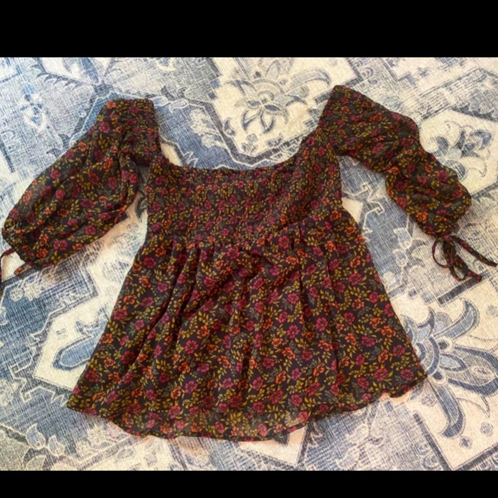 Off the shoulder blouse